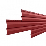 Сайдинг металлический МП СК-14х226| Pe 0.45 полиэстер коричнево-красный Новосибирск